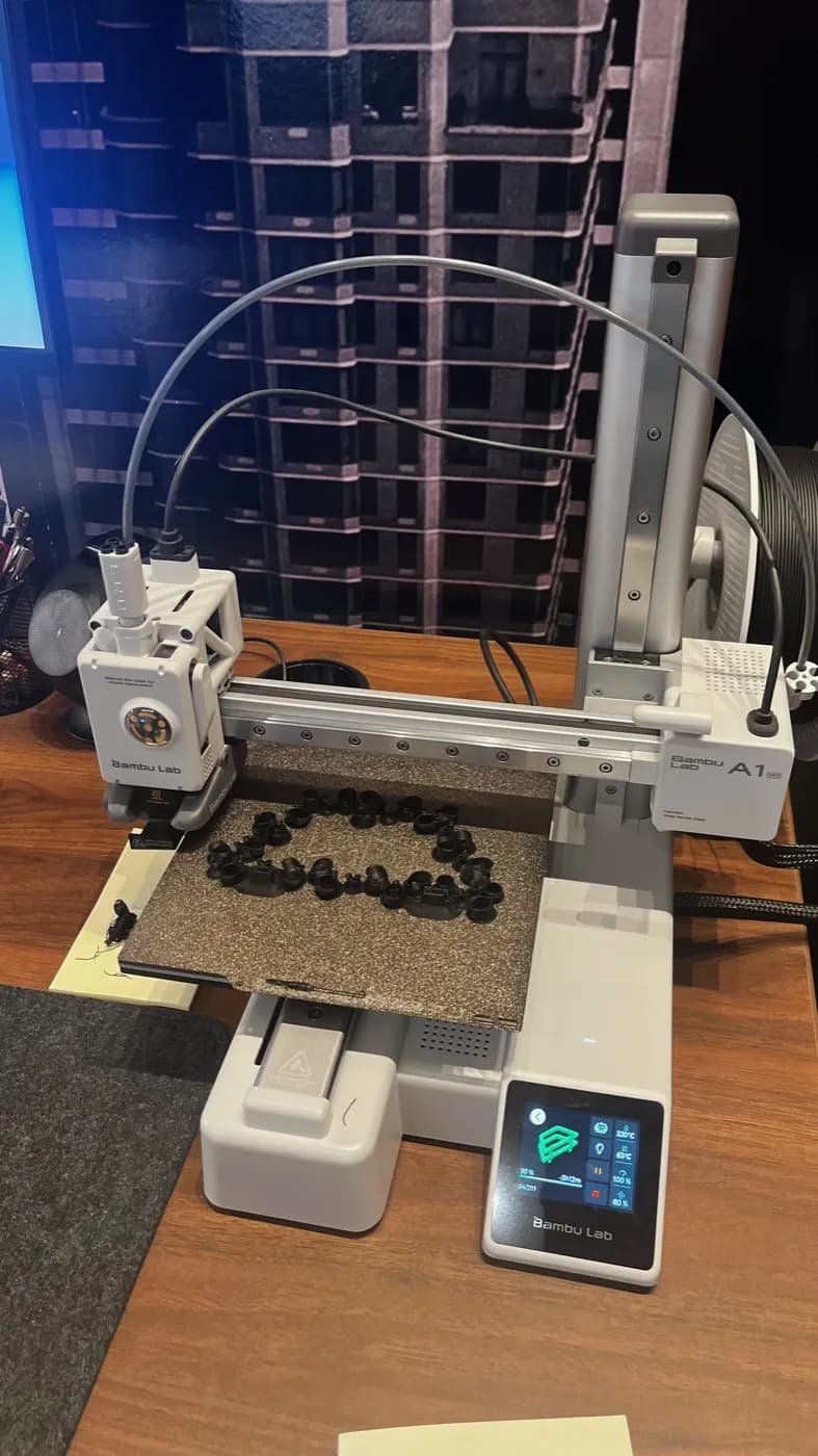 Obviously I own many 3D printers